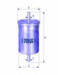 UNICO FILTER FI51462 Паливний фільтр