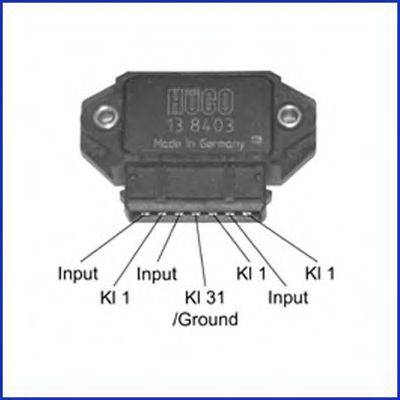 HITACHI 138403 Комутатор, система запалювання