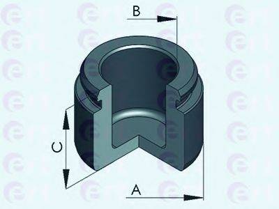 ERT 151276C Поршень, корпус скоби гальма