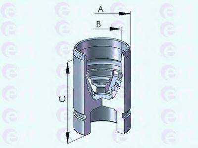ERT 151304C Поршень, корпус скоби гальма