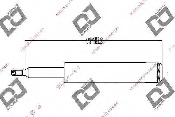 DJ PARTS DS1213GC Амортизатор