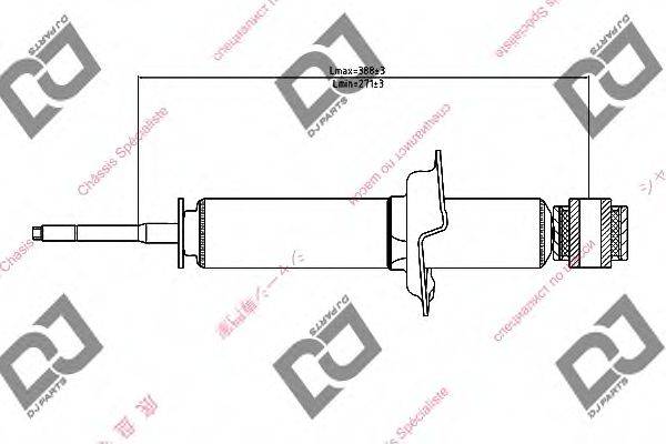 DJ PARTS DS1328GT Амортизатор