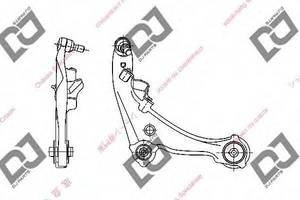 DJ PARTS DA1409 Важіль незалежної підвіски колеса, підвіска колеса