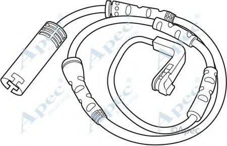 APEC BRAKING WIR5199 Покажчик зносу, накладка гальмівної колодки