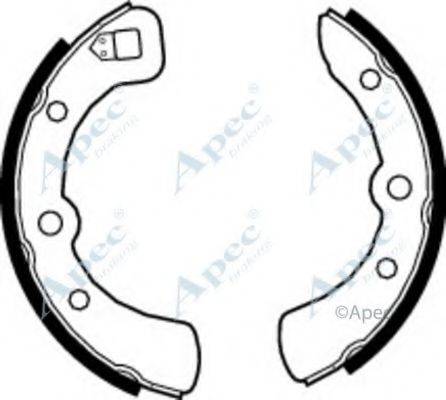 APEC BRAKING SHU414 Гальмівні колодки