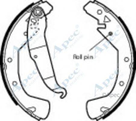 APEC BRAKING SHU552 Гальмівні колодки