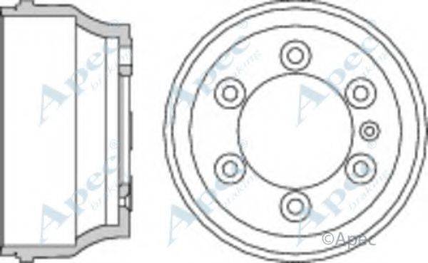 APEC BRAKING DRM9901 Гальмівний барабан