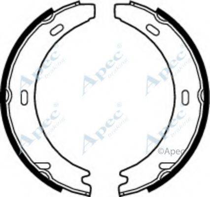 APEC BRAKING SHU527 Гальмівні колодки