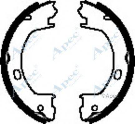 APEC BRAKING SHU695 Гальмівні колодки