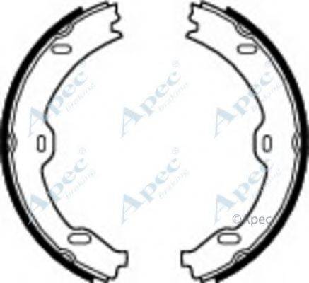 APEC BRAKING SHU704 Гальмівні колодки