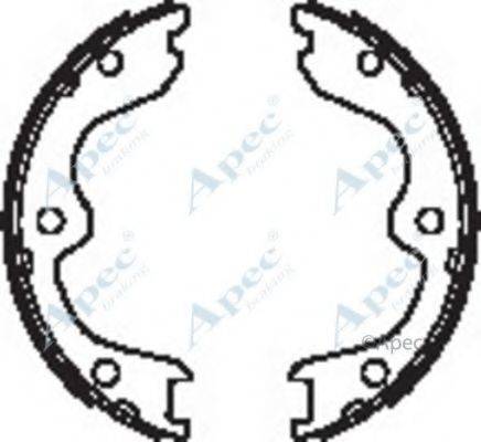 APEC BRAKING SHU706 Гальмівні колодки