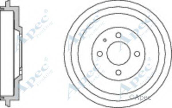 APEC BRAKING DRM9940 Гальмівний барабан