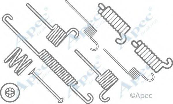 APEC BRAKING KIT621 Комплектуючі, гальмівна колодка