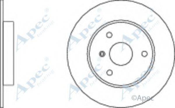 APEC BRAKING DSK2026 гальмівний диск