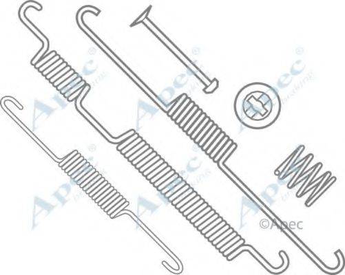 APEC BRAKING KIT972 Комплектуючі, гальмівна колодка