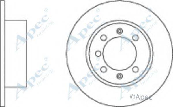 APEC BRAKING DSK569 гальмівний диск