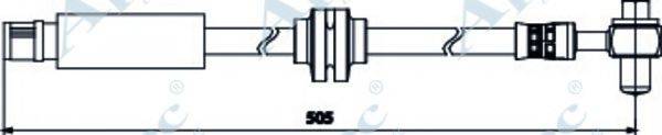 APEC BRAKING HOS3885 Гальмівний шланг