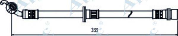 APEC BRAKING HOS4074 Гальмівний шланг