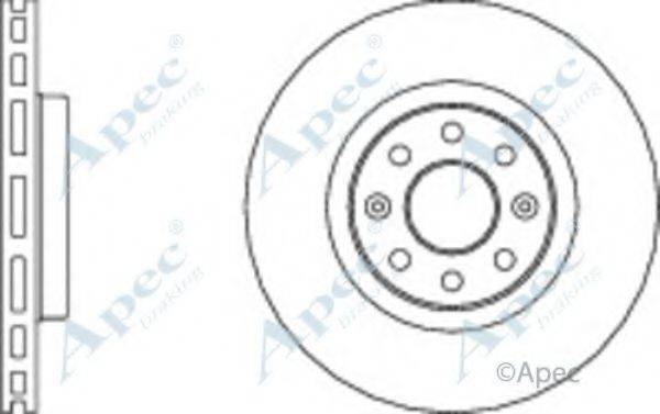 APEC BRAKING DSK2998 гальмівний диск