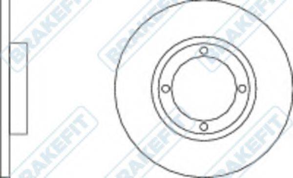 APEC BRAKING DK6205 гальмівний диск