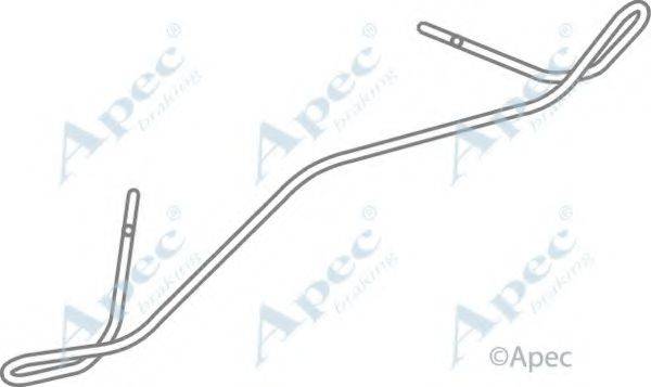 APEC BRAKING KIT558 Комплектуючі, гальмівні колодки