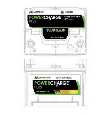 MOTAQUIP VBY56 Стартерна акумуляторна батарея