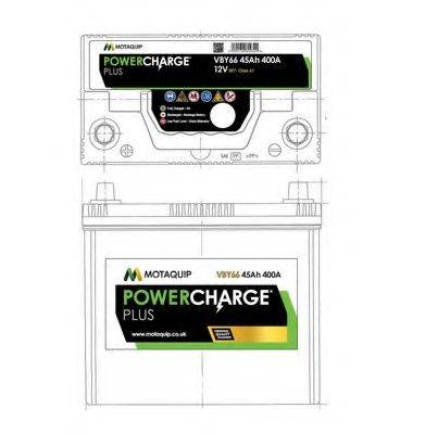 MOTAQUIP VBY66 Стартерна акумуляторна батарея