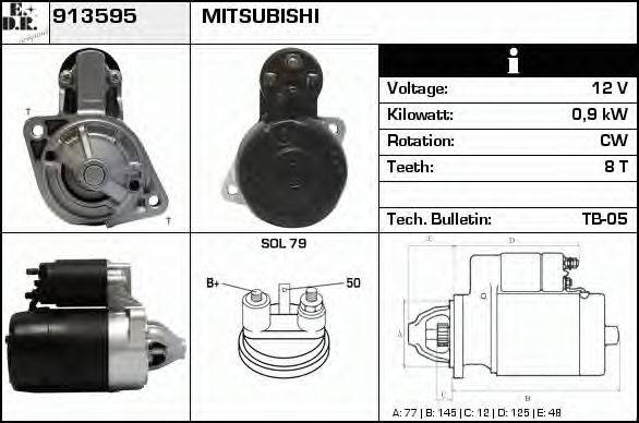 EDR 913595 Стартер