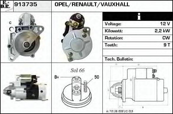 EDR 913735 Стартер