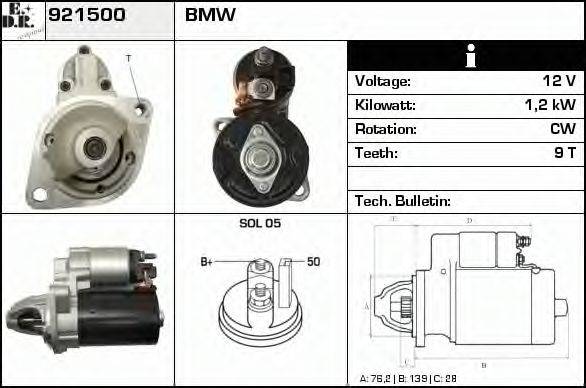 EDR 921500 Стартер