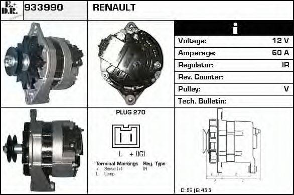 EDR 933990 Генератор