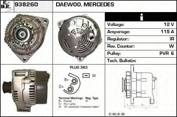 EDR 938260 Генератор