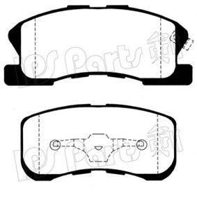 IPS PARTS IBD1615 Комплект гальмівних колодок, дискове гальмо