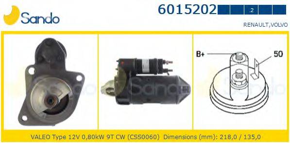 SANDO 60152022 Стартер