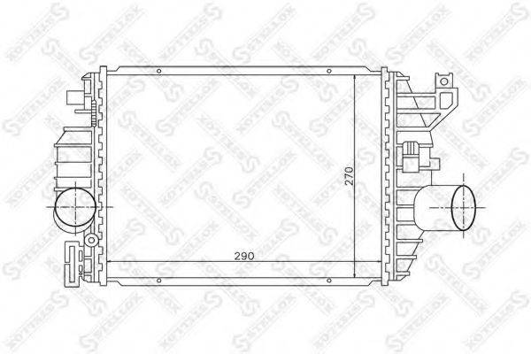 STELLOX 1040054SX Інтеркулер