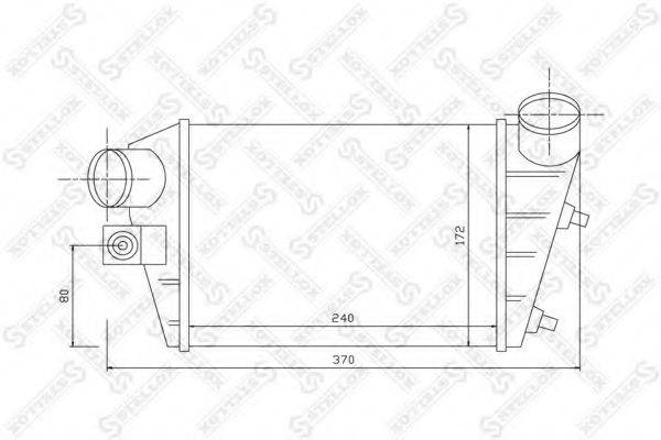 STELLOX 1040093SX Інтеркулер