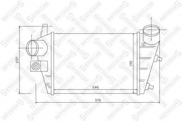 STELLOX 1040094SX Інтеркулер