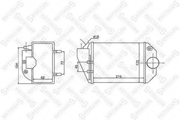 STELLOX 1040097SX Інтеркулер