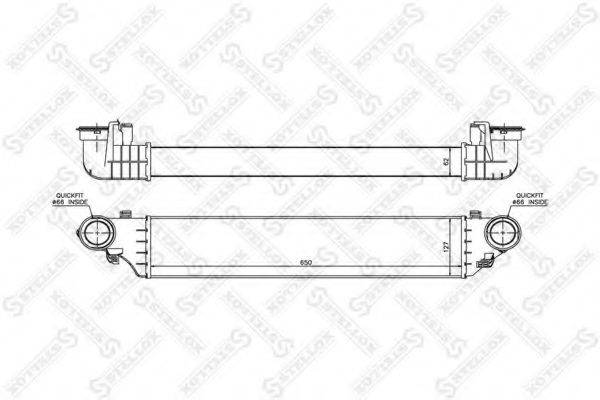 STELLOX 1040135SX Інтеркулер