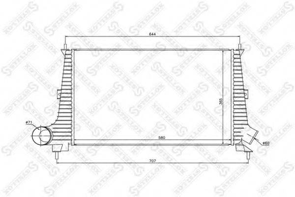 STELLOX 1040151SX Інтеркулер