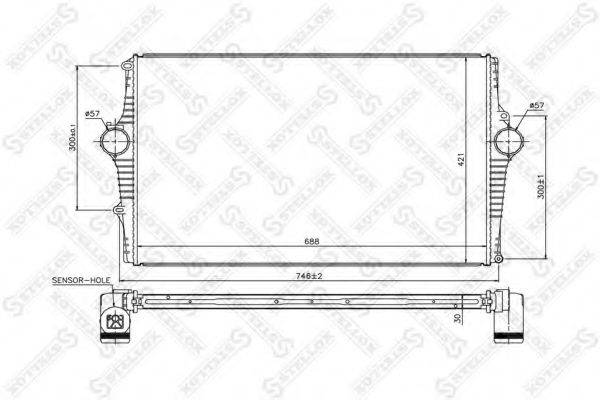 STELLOX 1040180SX Інтеркулер