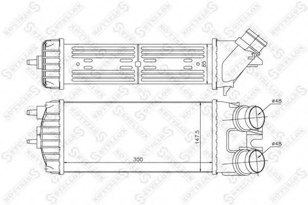 STELLOX 1040181SX Інтеркулер