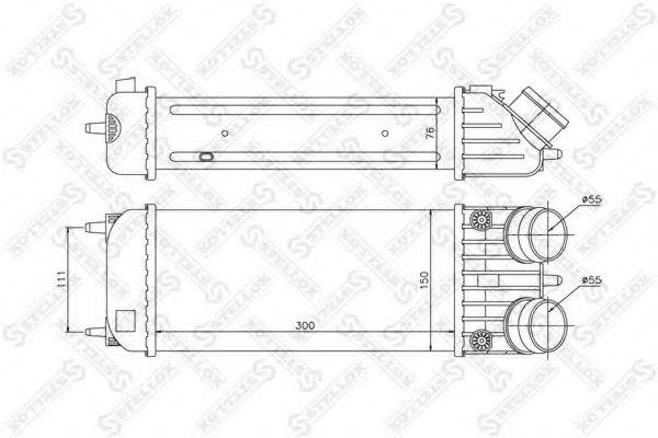 STELLOX 1040232SX Інтеркулер