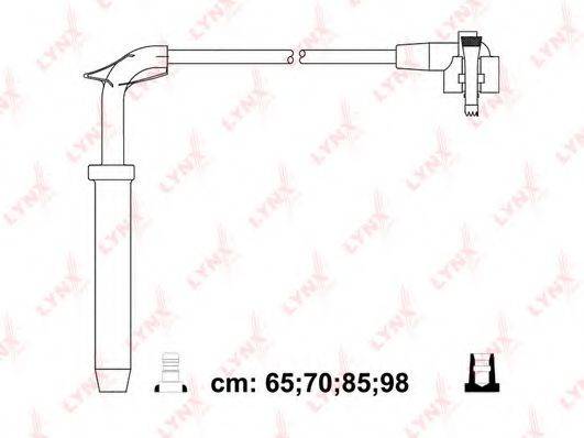 LYNXAUTO SPC3023 Комплект дротів запалювання