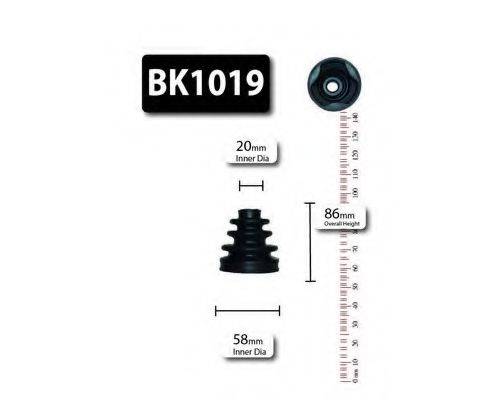 SHAFTEC BK1019 Комплект пильника, приводний вал