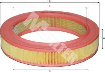 MFILTER A127 Повітряний фільтр