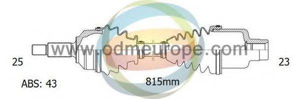 ODM-MULTIPARTS 18082301 Приводний вал