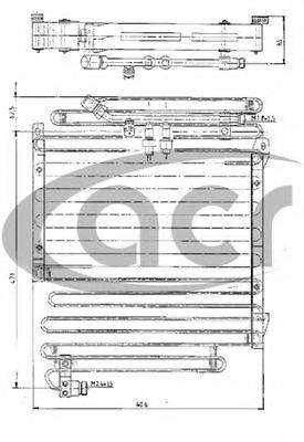 ACR 300134 Конденсатор, кондиціонер