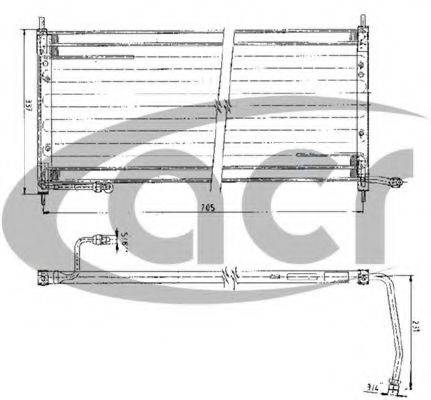 ACR 300146 Конденсатор, кондиціонер