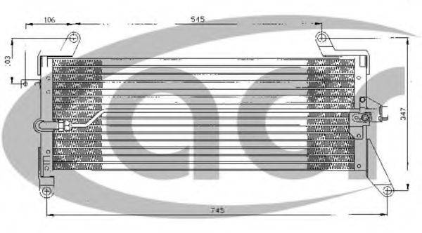 ACR 300292 Конденсатор, кондиціонер